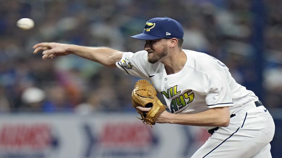 Criswell gets first win, Rays beat Dodgers 93
